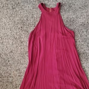 Red Eden In Love Halter Dress Sz Small